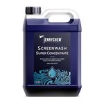 Jennychem Super Concentrated Screenwash. Screen Wash Concentrate Antifreeze Works In Winter Weather Up To -18°C. Anti-Smear. Can be Diluted To Suit All seasons (5 Litre (Pack of 1))