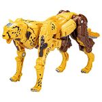 Transformers Toys Rise of the Beasts Movie, Deluxe Class Cheetor Converting Action Figure for ages 6 and up, 5-inch