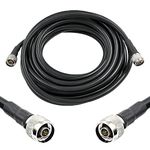 LMR400 Equivalent Ultra-Low Loss Coaxial Cable (N Male to N Male) (9m/30ft)