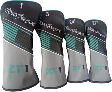MacGregor ZT1 Ladies Golf Set – Graphite 6-SW, Cart Bag, Right Hand, Grey/Turquoise