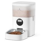 PETLIBRO Automatic Cat Feeders, Cat Food Dispenser with Customize Feeding Schedule, Timed Cat Feeder with Interactive Voice Recorder, Automatic Pet Feeder for Cat Dog 1-4 Meals Dry Food 4L