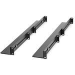 StarTech.com 1U 19 inch Server Rack Rails - 24-36 inch Adjustable Depth - Universal 4 Post Rack Mount Rails - Network Equipment/Server/UPS Mounting Rail Kit HPE ProLiant Dell PowerEdge (UNIRAILS1UB)