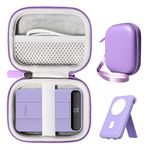 CaseSack Case for iWALK Mini/iWALK LinkPod Portable Charger for iPhone compactable with 4500mAh, 3350mAh, 4800mAh (Light Purple)