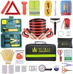 WETBAS Car Roadside Emergency Kit, 