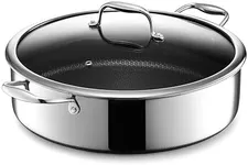 HexClad Hybrid Nonstick Sauté Pan a