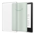 KZIOACSH Clear Case for 6.8 inch Kindle Paperwhite 11th Generation 2021 & Kindle Paperwhite Signature Edition, Transperent Shockproof Anti-Scratch Soft TPU Protective Cover Case,Crystal