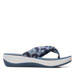 Clarks Womens Arla Glison 2 Blue Interest Outdoor Sandal (26172463) UK-6