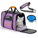 Morpilot Breathable Mesh Small Animal Carrier with Travel Cage and Water Bottle for Hamster, Guinea Pig, Rat, Sugar Glider, Hedgehog, Squirrel - Pink