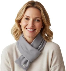 VAJOOCLL Grounding Neck 99% Silver Fabric Faraday Scarf Faraday Protection Hood RF Shielding 5G Blocking WiFi Shield