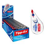 Tipp-Ex Mini Pocket Mouse Plastic Tape - Box of 10 - Ideal-Quality, 6 m, Tear-Resistant Tapes with Smooth Glide, White