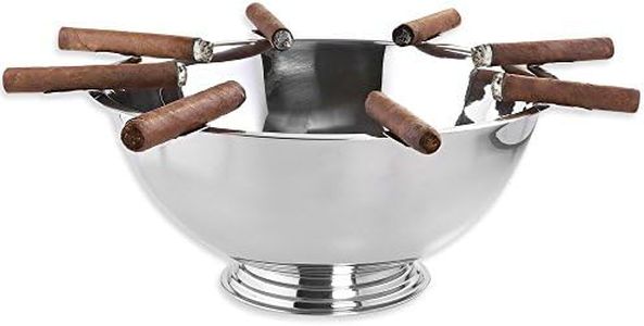 Stinky Cigar Herf Edition Ashtray, Deep Bowl, Windproof, Use Indoors And Outdoors, 8 Stirrups