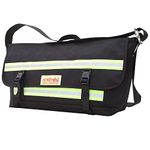 Manhattan Portage Men's Professional Messenger Bag, Black, One Size