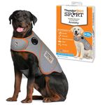 Thundershirt dogs clothing Thundershirt Dog Anxiety Jacket, Platinum, XXL US