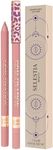 SELESTIA BEAUTY Lip Liner Oral Fixation - Long-lasting & Waterproof Lip Pencil Liner for Precision Application with Sharpenable Tip (FIRST BASE)