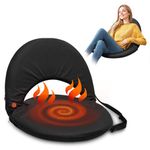 Eomsezer Folding Chairs for Outside, Heated Stadium Seats for Bleachers Portable Lawn Chair Comfy Camping Chair