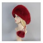 Winter Fur Hat Warm Soft Fluffy Bom