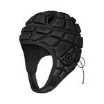 DGXINJUN Soft Shell Protective Headgear Protective Gear Rugby Headguards Padding Padded Helmet Reduce Impact Collision Protection Head Ear Chin jaw