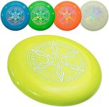 Indy - Dirty Disc (175 g) (Yellow) Frisbee, Professional Frisbee Disc, Throwing Disc, Flying Disc, Sports Toy, Sports Game for Children and Adults