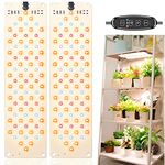 EWITTTI Grow Light, Plant Light,Plant grow lights for indoor plants,led grow light, 158 LEDs Plant Grow Light Full Spectrum for Indoor Plants with Timer, 10 Kinds of Brightness (2PCS)…