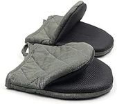 1 Pair Short Oven Mitts, Heat Resis