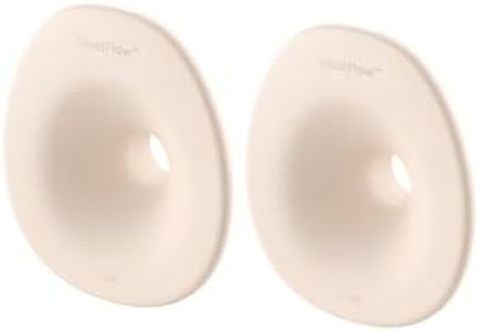 eufy Original 27mm Flange (2-Pack), Replacement Accessories for Wearable Breast Pump S1/S1 Pro, HeatFlow Technology, Food-Grade Silicone, Durable, Comfortable, Ergonomic Fit