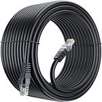 FEDUS 10 Meter High Speed RJ45 cat6 Ethernet Patch Cable LAN Cable Internet Network Computer Cable Cord High Speed Gigabit Category UTP Wires For PC, Modem, Router, LAN ADSL – BLACK 10M