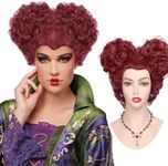 QUEENTAS Red Queen Cosplay Wigs for