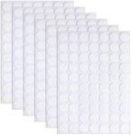 350pcs Clear Double-Sided Sticky Adhesive Dots, 6mm/0.24” Round Transparent Acrylic Nano Glue Pads Heavy Duty, Removable Waterproof Strong Traceless Sticker for Balloons Envelopes Note Craft Photo DIY