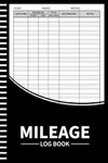 Mileage Log Book: Auto Mileage Jour