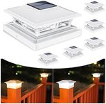 VOLISUN Solar Post Cap Lights,6Pack