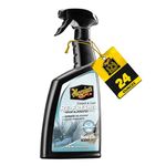 Meguiar’s Carpet & Cloth Re-Fresher Odor Eliminator Spray - Interior Fabric Odor Eliminator - Permanently Eliminates Odors & Freshens Fabrics in your Car, Easy to Use Trigger Spray, 24 Oz