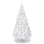Goplus 7ft White Christmas Tree, Un