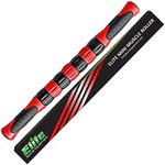 Elite Massage Roller Stick Targets Sore, Tight Leg Muscles to Prevent Cramps and Release Tension. It's Sturdy, Lightweight, Smooth Rolling and Thankfully This Lifesaver has Comfortable Handles.Red