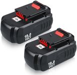 Masione 2Pack PC18B 18V 4.8Ah Ni-Mh Replacement for Porter Cable 18V Battery Ni-Mh, Compatible with Porter Cable 18V PC18B-2 PCC489N PCMVC PCXMVC Cordless Power Tools