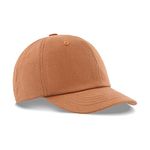 Kids Baseball Caps Adjustable Toddler Girls Summer Trucker Cap Baby Boys Sun Protection Hats Cotton Outdoor Hat with Curved Brim (2-4 Years, Caramel)