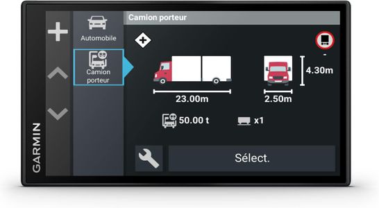 Garmin dēzl LGV810 8" HGV GPS Sat Nav – EU Maps, Truck Routing, Live Traffic