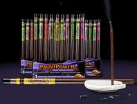 BluntPower Air Freshener Fresh Incense Sticks Assorted Scents (6ct Pack of 10) - Bulk Packing, No Cardboard Display