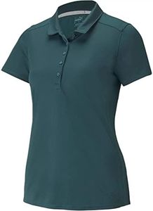 PUMA GOLF Women's W Gamer Polo, Ponderosa Pine, Large
