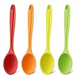 Armrouns 4pcs Small Silicone Spoons