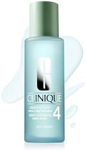 Clinique 3-Step Clarifying Lotion Face Exfoliator 4 | Toner With Witch Hazel + Salicylic Acid | For Oily Skin Types, 6.7 Fl Oz