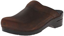 Dansko Men's Karl Oiled Leather Clog Antique Brown/Black Sole 43 M EU / 9.5-10 D(M) US