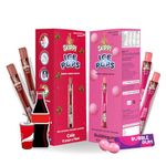 Skippi Icepops Freezer Pops, Juice Bars, Ice Pops - Bubble Gum & Cola Flavors (12+12 Pops Boxes)