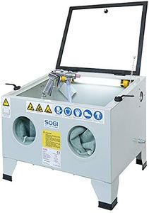 SOGI S-56 Sabbiatrice da banco professionale con accessori cabina di sabbiatura