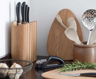 Robert Welch 7-Piece Knife Block Set – Stainless Steel Kitchen Knives