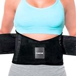 FORCHE Back Support Belt for Men and Women – Lumbar Support, Adjustable and Breathable Back Brace for Lower Back Pain Relief (XL)