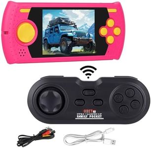 Retro Handheld Game Console for Kids: Hand Held Portable Electronic Video Games Gaming Consoles Systems for Teens Girls Boys Kids Ages 4-8/6-8/8-12 - 8bit Pocket Mini Game Console with 3" Sceen