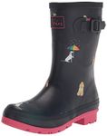 Joules womens Rain Boot, Rainbow Dog, 9 US