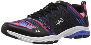 Ryka Women's Vivid RZX Cross Trainer, Black/Multi, 8 M US