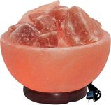 K3 AURA Pure Himalayan Salt Lamp is Hand Crafted from 100% Natural Himalayan Crystal Rock Salt Hollowed 3 Kg ( Fire Bowl )