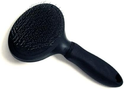 Miracle Care Slicker Dog Brush, Large, black